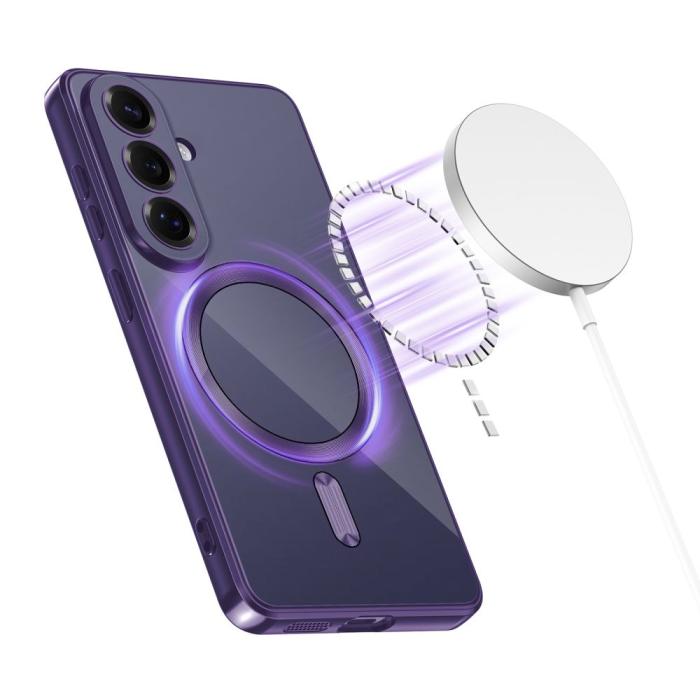 Bild 3, Tech-Protect Tech-Protect Galaxy S26 Skal MagSafe MagFlex Cobalt Violet - Teknikhallen.se