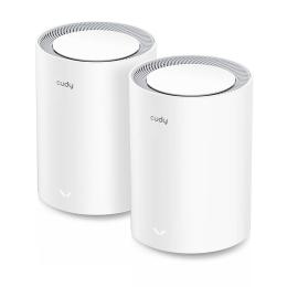 Cudy Cudy Mesh Solution M3000 2-pack AX3000 Gigabit Wi-Fi 6 2.5G Vit - Teknikhallen.se