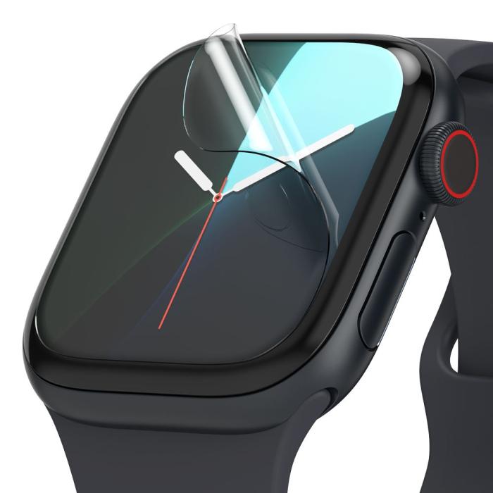 Bild 2, Ringke Ringke Apple Watch 11/10 42 mm 3-PACK Skärmskydd DualEasy - Teknikhallen.se