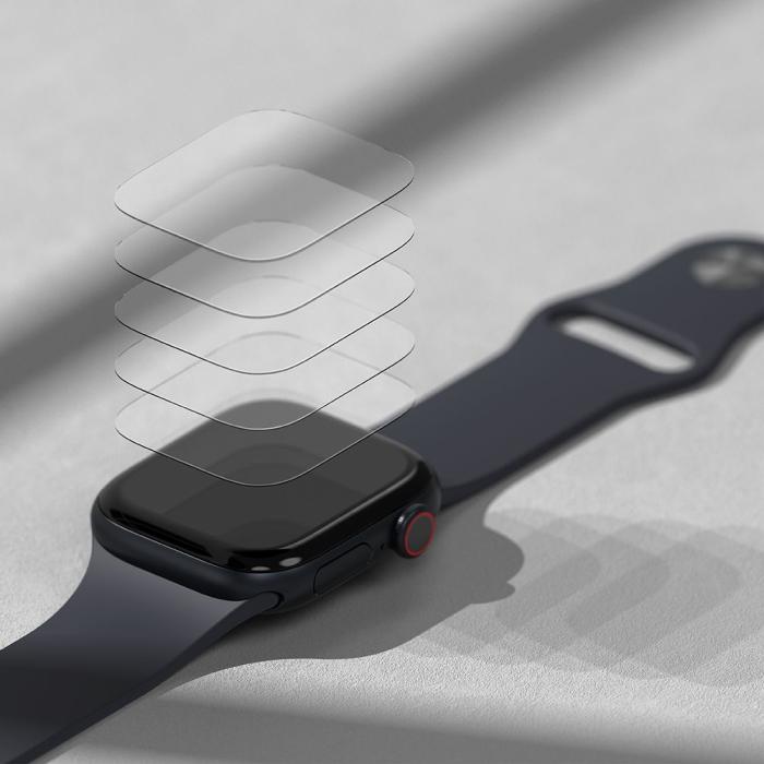 Bild 5, Ringke Ringke Apple Watch 11/10 42 mm 3-PACK Skärmskydd DualEasy - Teknikhallen.se
