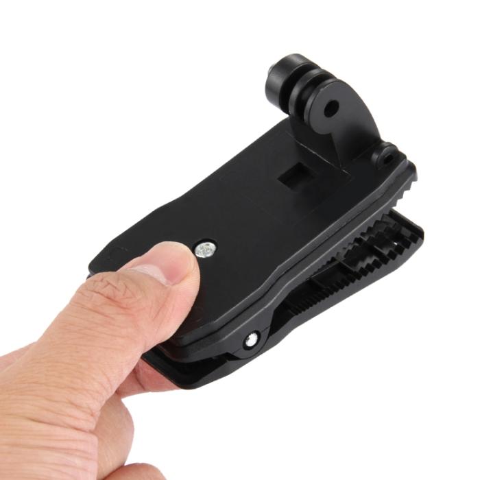 Bild 5,  360° Justerbar Klämma Quick Release Fäste Svart - Teknikhallen.se