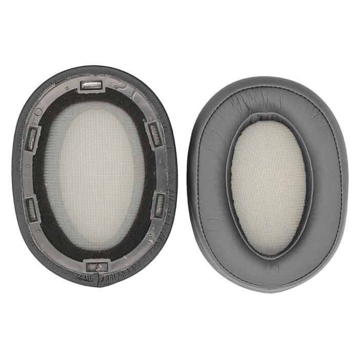 Bild 2,  Öronkuddar För Sony MDR-100ABN/WH-H900N Grå - Teknikhallen.se