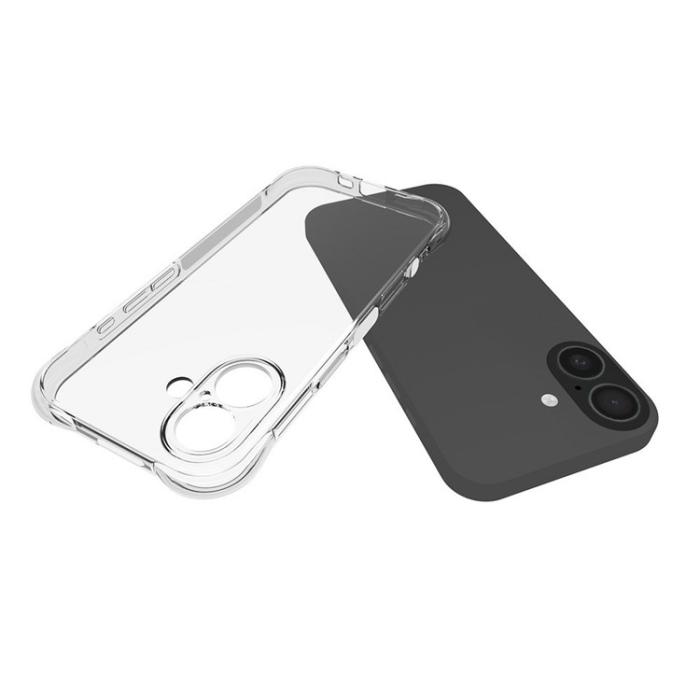 Bild 2,  iPhone 17 Skal Shockproof TPU Transparent - Teknikhallen.se