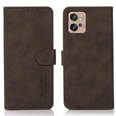 KHAZNEH KHAZNEH Motorola Moto G32 Fodral L&auml;der Brun - Teknikhallen.se
