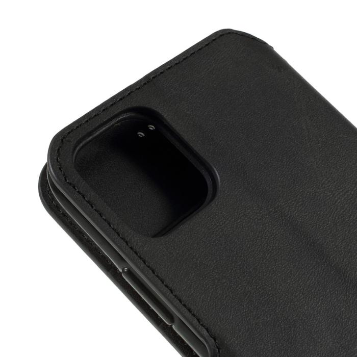 Bild 5, AZNS iPhone 11 Pro - AZNS Plånboksfodral - Svart - Teknikhallen.se
