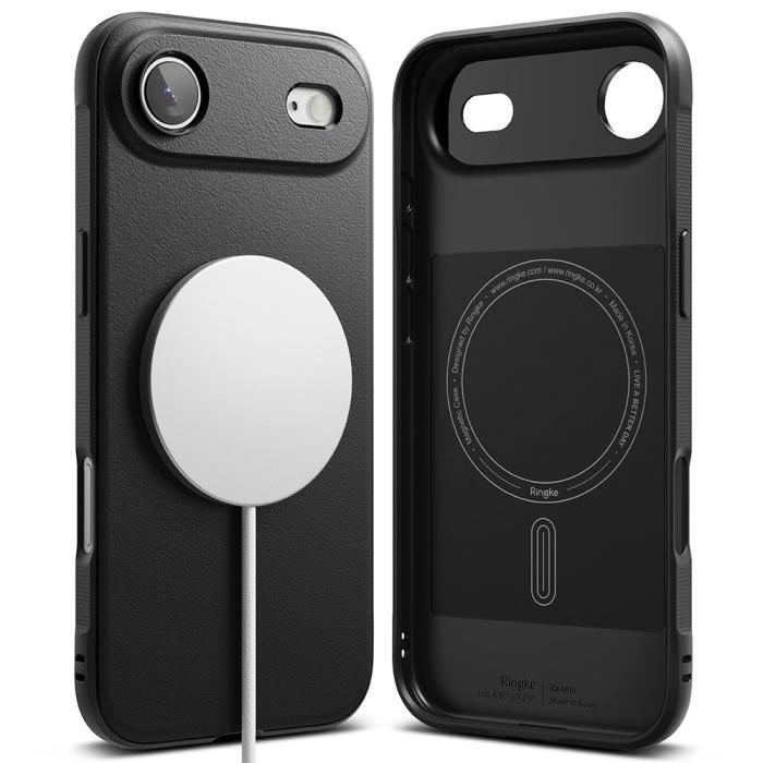 Bild 2, Ringke Ringke iPhone Air Skal MagSafe Onyx Svart - Teknikhallen.se