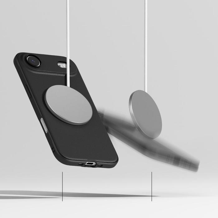 Bild 5, Ringke Ringke iPhone Air Skal MagSafe Onyx Svart - Teknikhallen.se