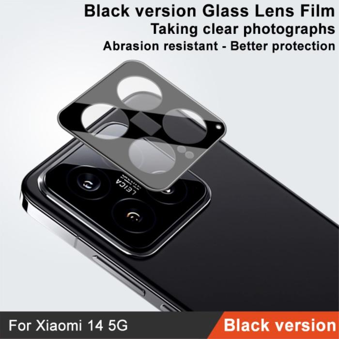 Bild 4, IMAK IMAK Xiaomi 14 Linsskydd Härdat Glas Svart - Teknikhallen.se