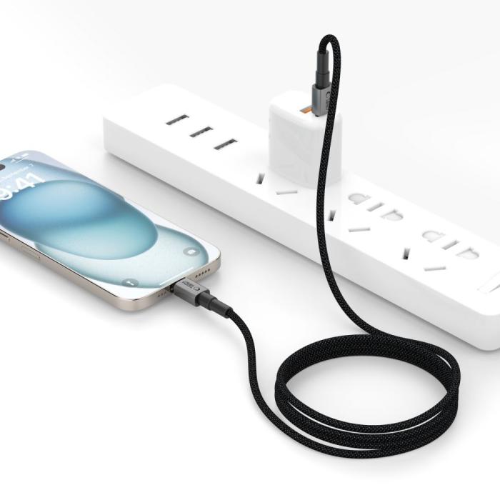 Bild 5, Tech-Protect Tech-Protect 0.25m 27W/3A PD Lightning-USB-C Kabel UltraBoost - Teknikhallen.se