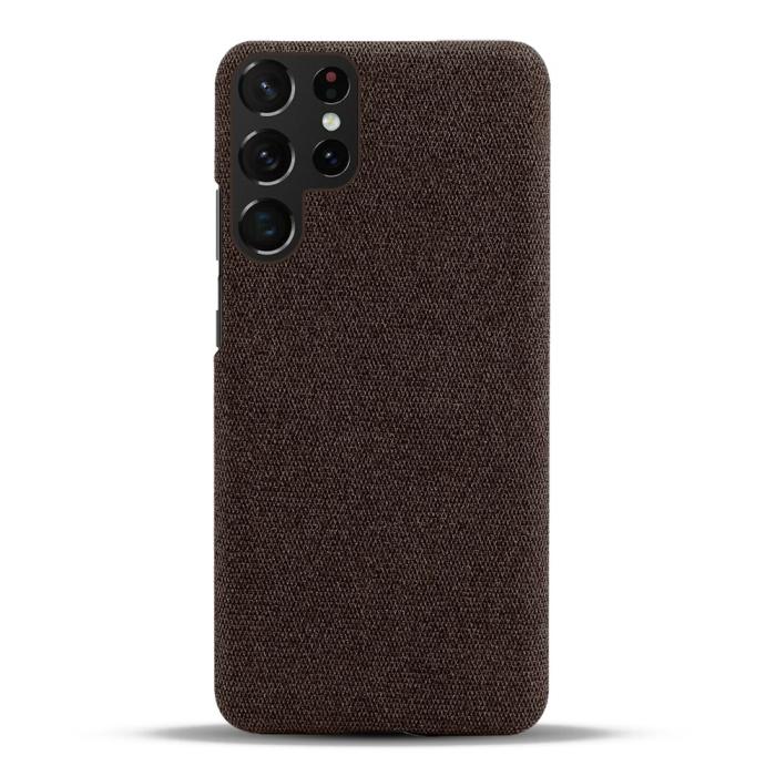 Bild 5, KSQ KSQ Samsung Galaxy S22 Ultra Skal Läderbelagt Brun - Teknikhallen.se