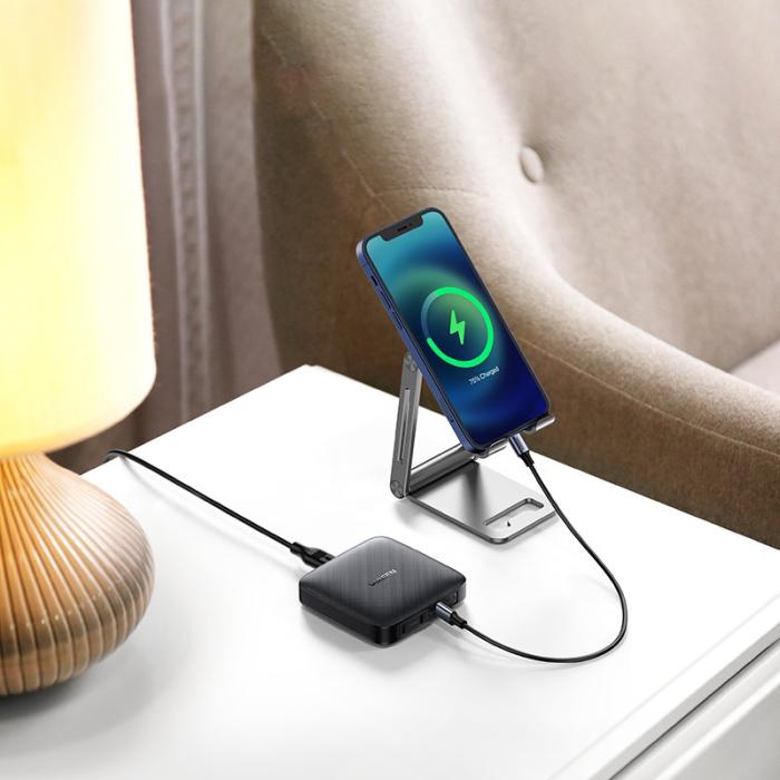Bild 4, UGREEN Ugreen 100W PD Reseladdare 3x USB-C / 1x USB-A Svart - Teknikhallen.se