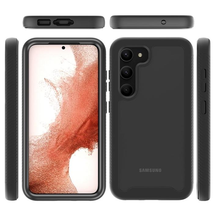 Bild 6,  Samsung Galaxy S23 Skal Shockproof Hybrid Svart - Teknikhallen.se