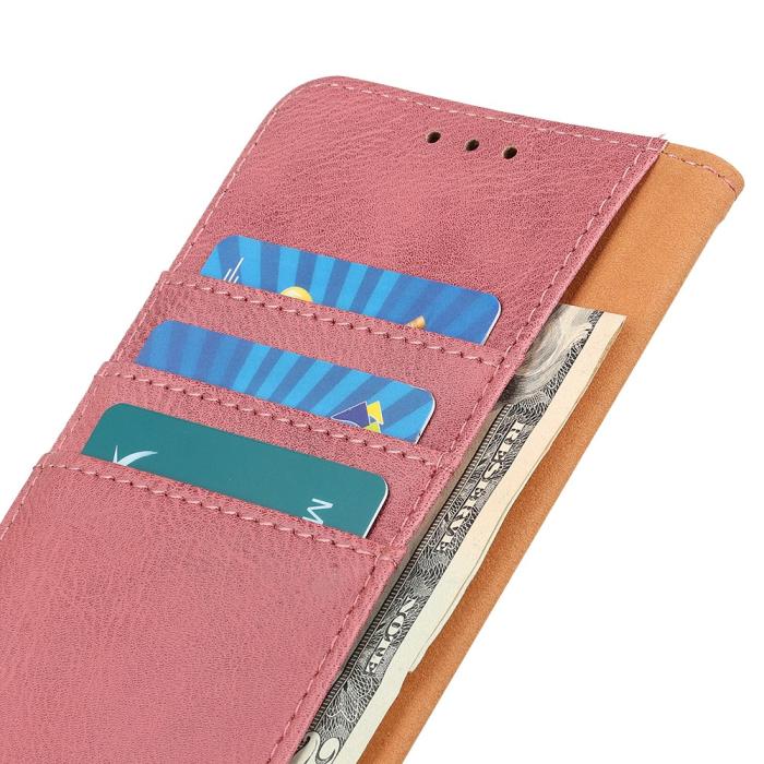 Bild 5, KHAZNEH KHAZNEH Xiaomi Redmi 9C Fodral Läder Rosa - Teknikhallen.se