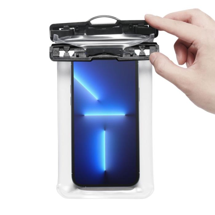 Bild 4, Spigen Spigen Universal Vattentät Påse / Mobilväska Transparent - Teknikhallen.se