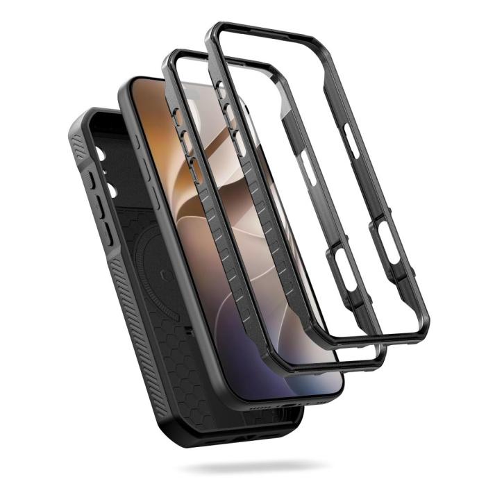 Bild 3, Tech-Protect T-P iPhone 18 Pro Max/17 Pro Max Skal Kevlar MagSafe 2-SET - Teknikhallen.se