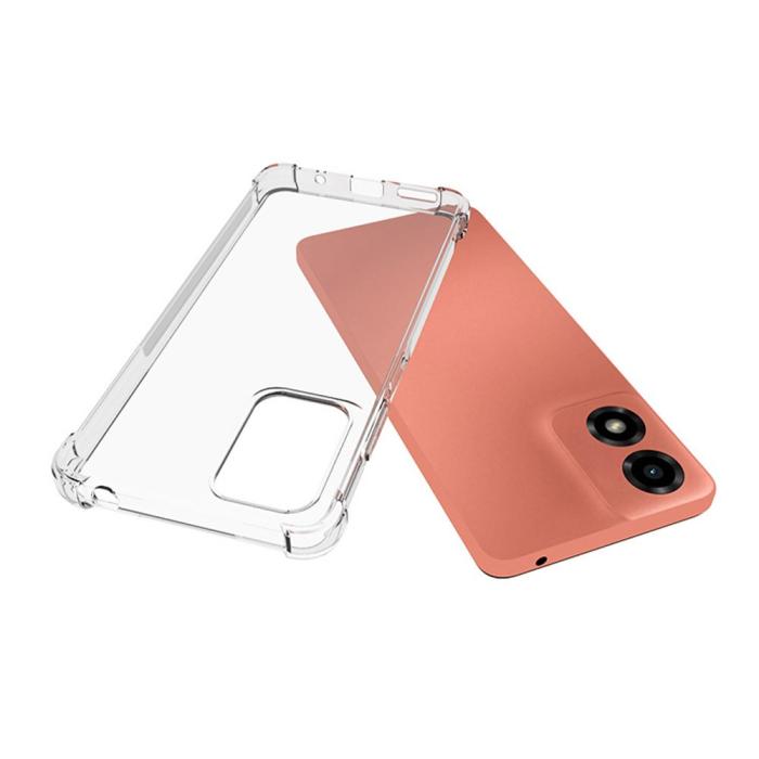 Bild 3,  Motorola Moto G04 4G/G24 4G Transparent TPU Skal - Teknikhallen.se
