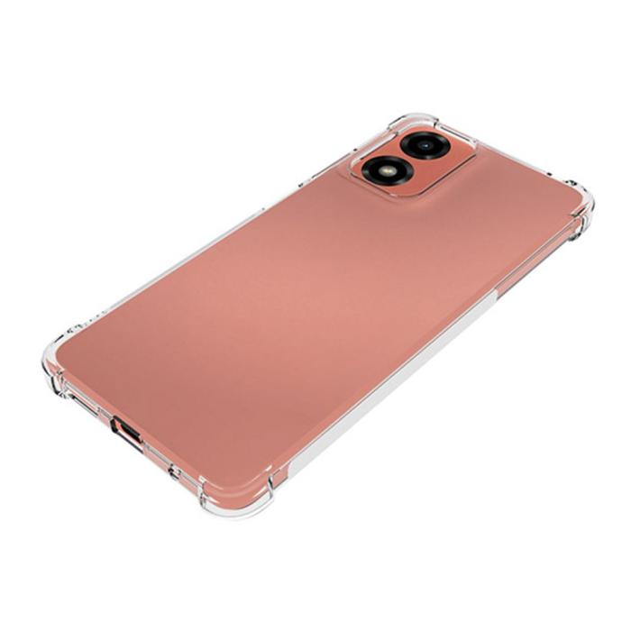 Bild 5,  Motorola Moto G04 4G/G24 4G Transparent TPU Skal - Teknikhallen.se