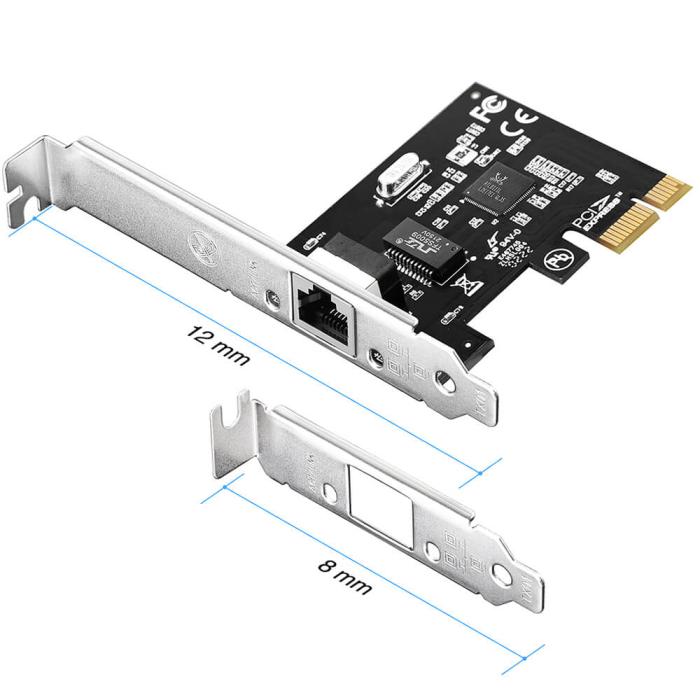 Bild 3, Cudy Cudy Adapter PCI-E PE25 2.5 Gigabit 1P Low Profile - Teknikhallen.se