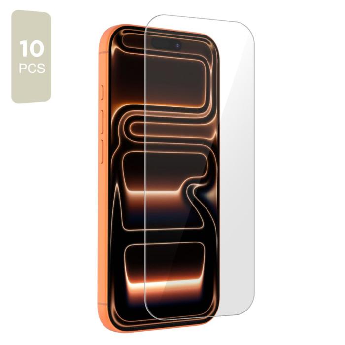 Bild 4, Tech-Protect T-P iPhone 17 Pro Max/16 Pro Max 10-PACK Skärmskydd Härdat Glas - Teknikhallen.se