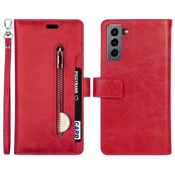 Bild 5,  Samsung Galaxy S22 Plus Fodral Multifunktionell Läder Svart - Teknikhallen.se