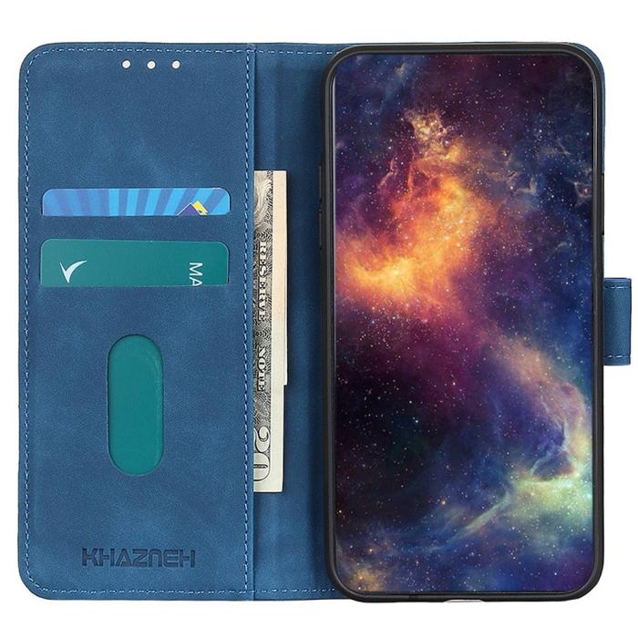 Bild 2, KHAZNEH KHAZNEH Motorola Moto G32 Fodral Läder Blå - Teknikhallen.se