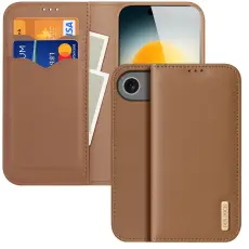 DUX DUCIS DUX DUCIS iPhone Air Fodral HIVO &Auml;kta L&auml;der Brun - Teknikhallen.se