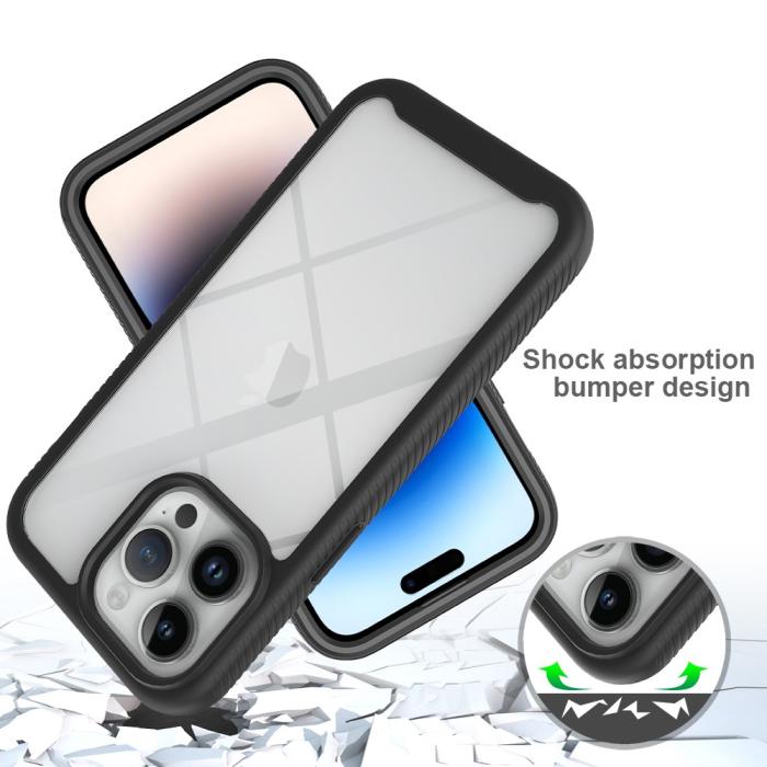 Bild 3,  iPhone 15 Pro Skal 360 Hybrid Defense Svart - Teknikhallen.se