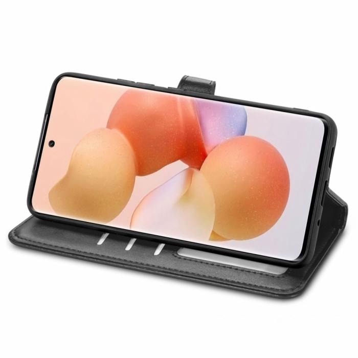 Bild 3,  Xiaomi 12T / 12T Pro Fodral Magnetisk Mässing Svart - Teknikhallen.se