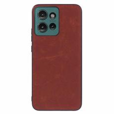  Motorola Edge 50 Neo Skal Retro L&auml;der Brun - Teknikhallen.se
