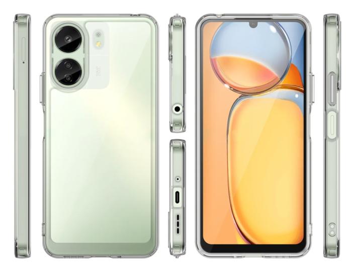 Bild 2,  Xiaomi Redmi 13C 4G Skal Transparent TPU - Teknikhallen.se