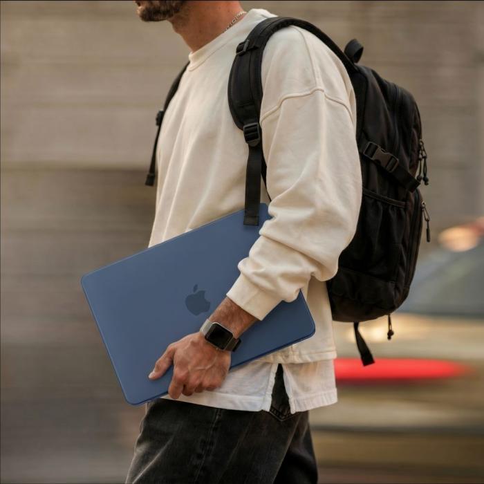 Bild 5, Tech-Protect Tech-Protect MacBook Neo 13 2026 Skal SoftShell Matt Indigo - Teknikhallen.se