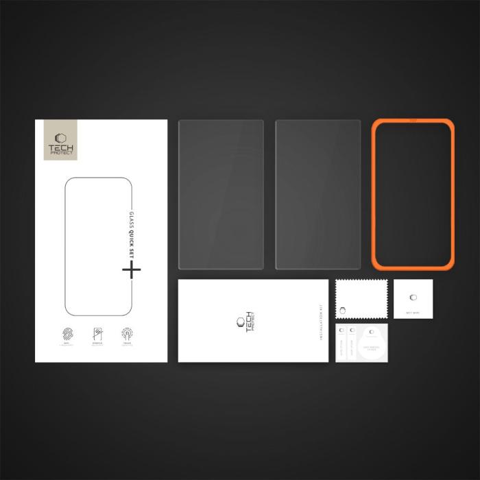 Bild 5, Tech-Protect Tech-Protect Nintendo Switch 2 2-PACK Skärmskydd EasySet+ Härdat Glas - Teknikhallen.se