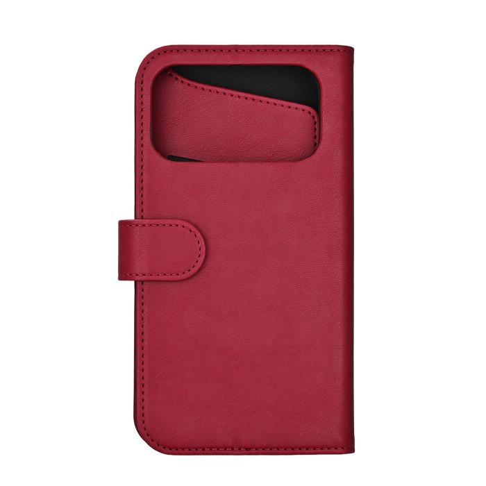 Bild 2, Gear Gear iPhone 17 Pro Max Fodral MagSafe Läder Deep Red - Teknikhallen.se