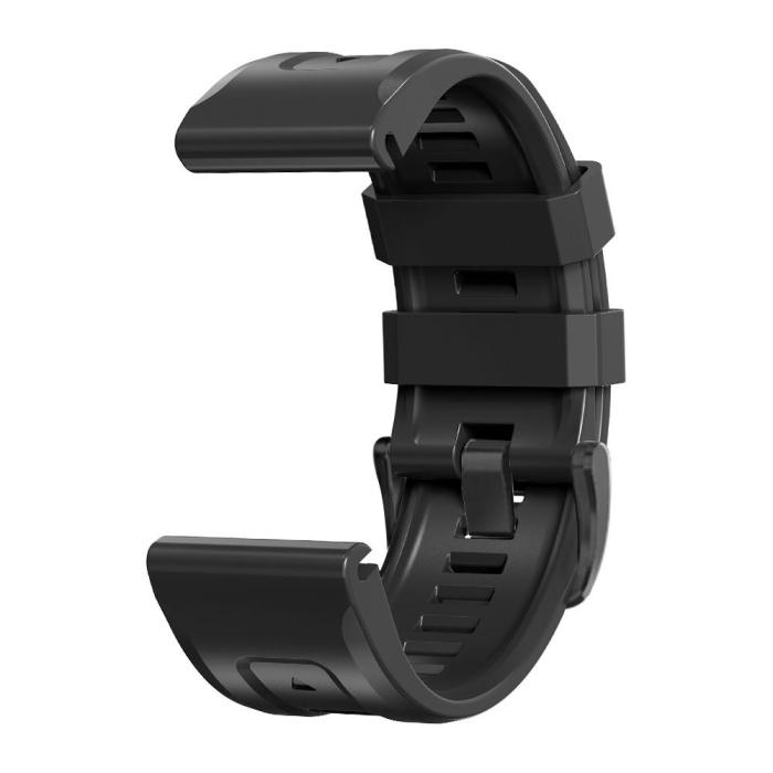 Bild 4, Tech-Protect Tech-Protect Garmin Fenix Armband Iconband Svart - Teknikhallen.se