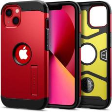 Spigen Spigen iPhone 13 Skal Tough Armor R&ouml;d - Teknikhallen.se