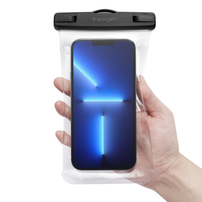 Bild 6, Spigen Spigen Universal Vattentät Påse / Mobilväska Transparent - Teknikhallen.se