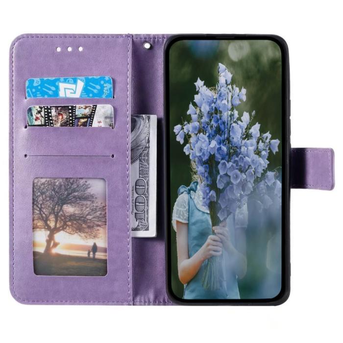 Bild 2,  Motorola Moto G04 4G/G24 4G Fodral Mandala Lila - Teknikhallen.se