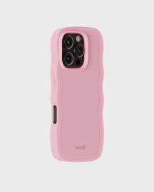 holdit holdit iPhone 16 Pro Skal Wavy Pink - Teknikhallen.se