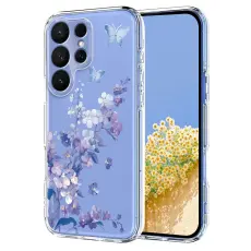  Samsung Galaxy S26 Ultra Skal Med Tryck Blommor - Teknikhallen.se