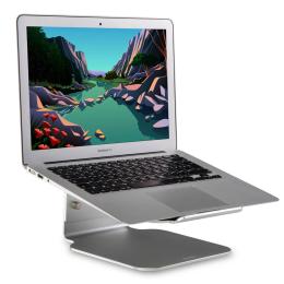DESIRE2 DESIRE2 Laptopställ Riser Elevator Justerbar Universal Silver - Teknikhallen.se