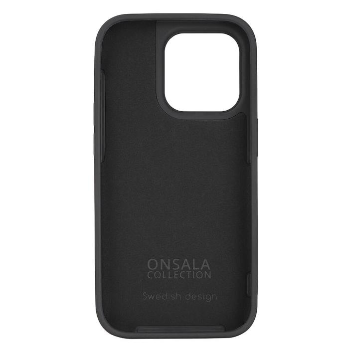 Bild 3, Onsala ONSALA iPhone 14 Pro Mobilskal Silikon MagSeries Svart - Teknikhallen.se