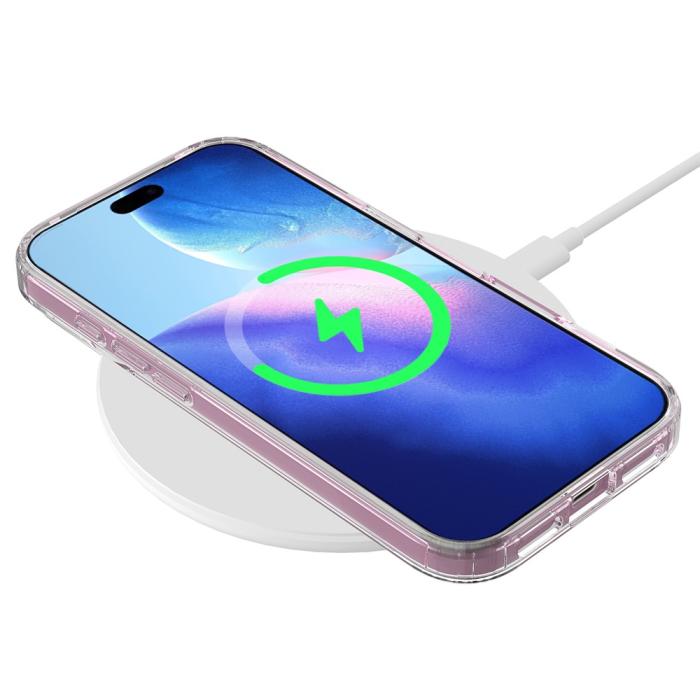 Bild 3,  iPhone 17 Pro Max Skal MagSafe Hybrid Transparent - Teknikhallen.se