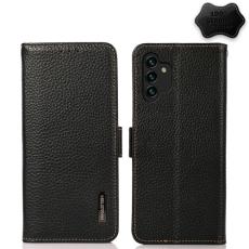 KHAZNEH KHAZNEH Samsung Galaxy A13 4G Fodral RFID &Auml;kta L&auml;der Svart - Teknikhallen.se