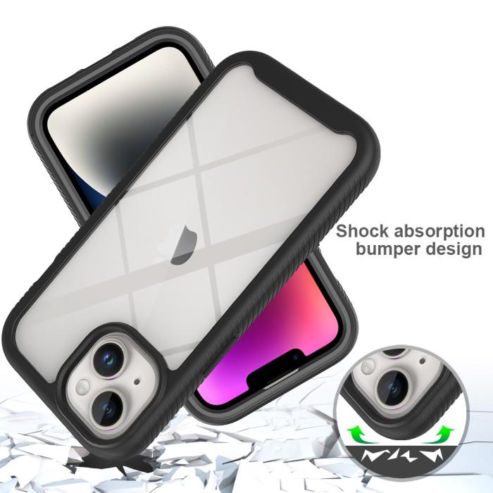 Bild 4,  iPhone 15 Skal 360 Hybrid Defense Svart - Teknikhallen.se