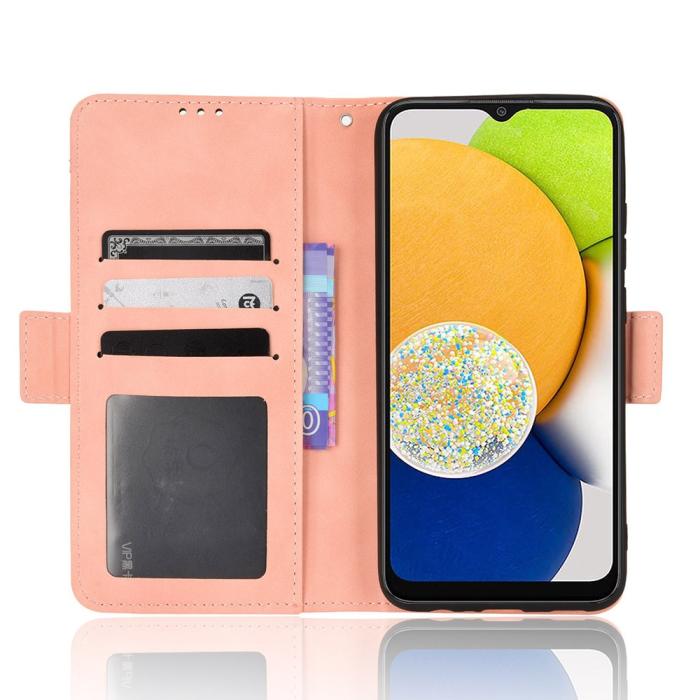 Bild 4,  Samsung Galaxy A03 Fodral Avtagbart Kortfodral Ljus Rosa - Teknikhallen.se