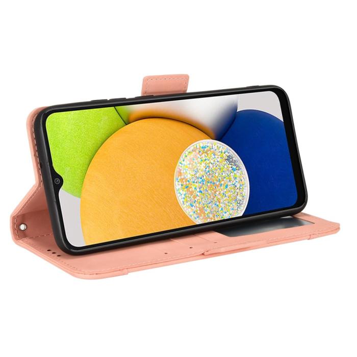 Bild 5,  Samsung Galaxy A03 Fodral Avtagbart Kortfodral Ljus Rosa - Teknikhallen.se