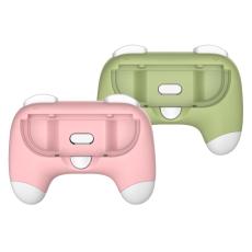 DOBE DOBE Nintendo Switch 2 st Joy-Con Grepp Rosa / Gr&ouml;n - Teknikhallen.se
