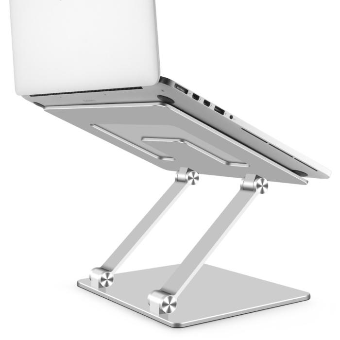 Bild 6,  Justerbart Laptop Ställ Aluminium Silver - Teknikhallen.se