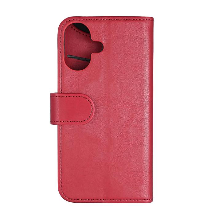 Bild 2, Gear Gear iPhone 16 Fodral MagSeries Läder Deep Red - Teknikhallen.se