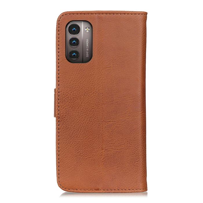 Bild 3, KHAZNEH KHAZNEH Nokia G11 / G21 Fodral Läder Brun - Teknikhallen.se